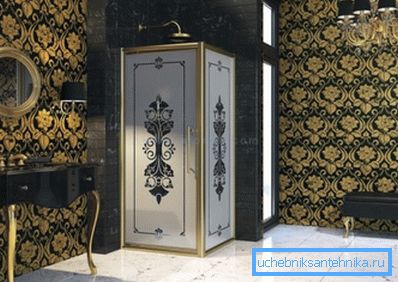 En sofistike iç mekanlar için bronz lüks duş En sofistike iç mekanlar için bronz lüks duş