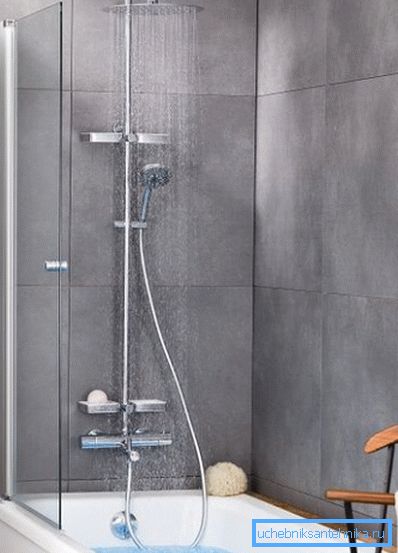 Yağmur duşlu bir banyo için mikser Valentin Opium 4 Yağmur duşlu bir banyo için mikser Valentin Opium 4