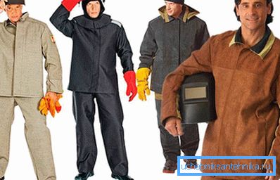 2781 Kaynakçılar için tulumlar