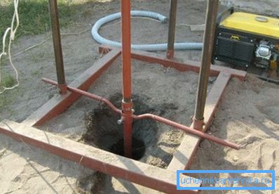 15 metre derinliğe manuel delme için özel cihaz