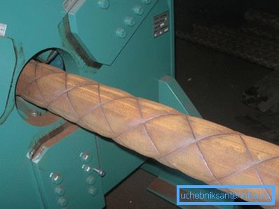 Böyle bir çentik oluşturmak için özel makine Böyle bir çentik oluşturmak için özel makine