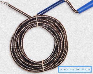 Kablonun spiral ucu tıkanıklığa vidalamak için nispeten kolay olmalıdır. Kablonun spiral ucu tıkanıklığa vidalamak için nispeten kolay olmalıdır.