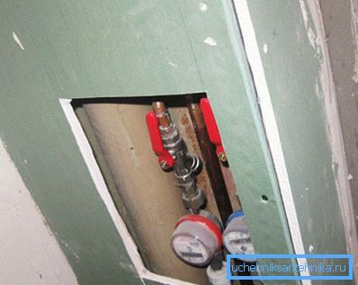 Alçıpan kutusunda sayaçlar Alçıpan kutusunda sayaçlar