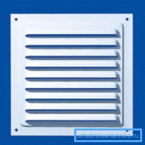 Panjurlu standart metal havalandırma ızgarası Panjurlu standart metal havalandırma ızgarası