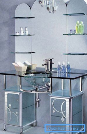 Cam banyo seti.