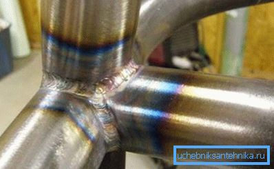 Birbirine kaynaklı metal borular Birbirine kaynaklı metal borular