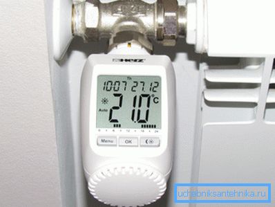 Mikroişlemci kontrollü termostat Mikroişlemci kontrollü termostat