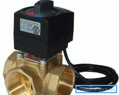 Isıtma için elektrikli tahrikli musluk 3 4 ile Tee