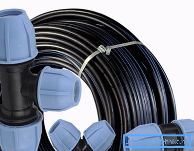 Sıkıştırma Parçaları ile HDPE Boru Sıkıştırma Parçaları ile HDPE Boru