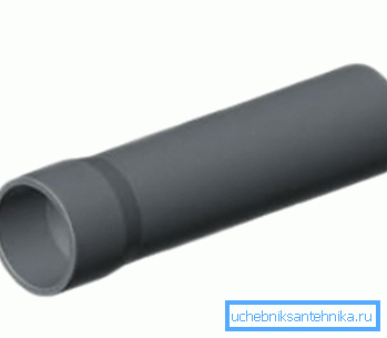 Yapışkanlı yapıştırma için PVC boru 75 mm Yapışkanlı yapıştırma için PVC boru 75 mm