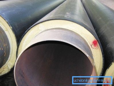 PU köpük kılıflı borular PU köpük kılıflı borular