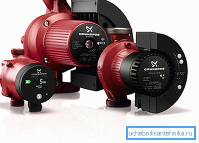 Grundfos sirkülasyon pompaları.