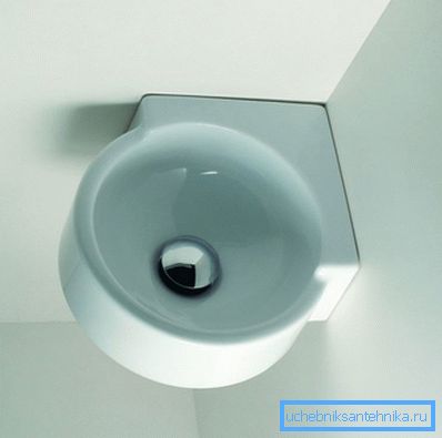 Köşe kompakt lavabo Köşe kompakt lavabo