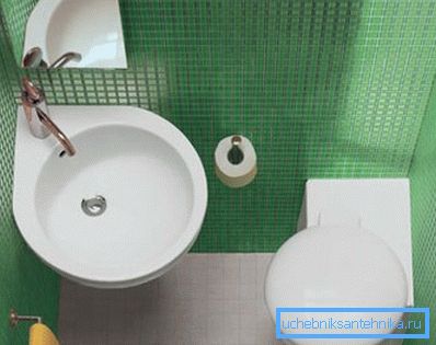 Banyo iç köşesinde lavabo asılı lavabo Banyo iç köşesinde lavabo asılı lavabo