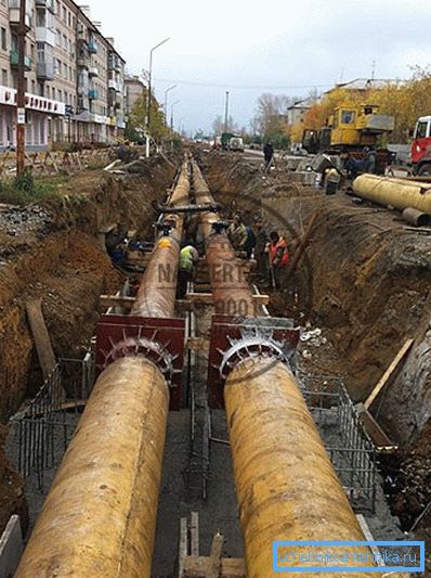 Isıtma ana döşemesi. fotoğraf Isıtma ana döşemesi. fotoğraf