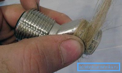 Kenevir ipliği contası