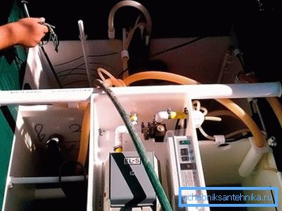 Derin drenajlı septik tank Derin drenajlı septik tank
