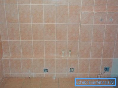 Banyo sıhhi tesisat kurmaya hazır. Banyo sıhhi tesisat kurmaya hazır.
