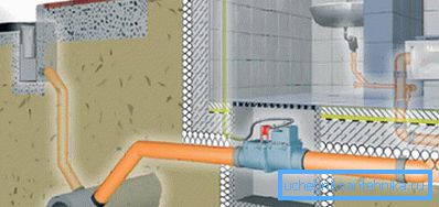 Sistemde düğümün optimal konumunu belirlemek ve bakım ve temizlik için ona kolay erişim sağlamak önemlidir.