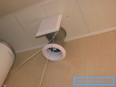 Banyo egzoz fanı havalandırma Banyo egzoz fanı havalandırma