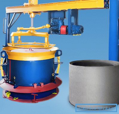 Halkaların üretimi için Vibro-form. Halkaların üretimi için Vibro-form.