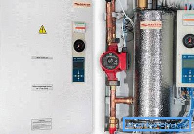Elektrikli ısıtma kazanı görünümü Elektrikli ısıtma kazanı görünümü