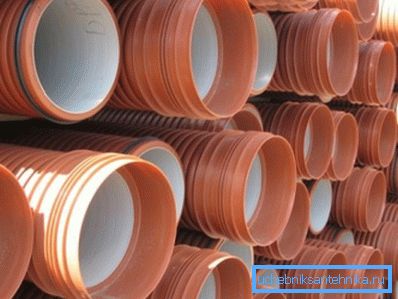 Drenaj oluklu drenaj borusu PVC çapı 300 mm Drenaj oluklu drenaj borusu PVC çapı 300 mm