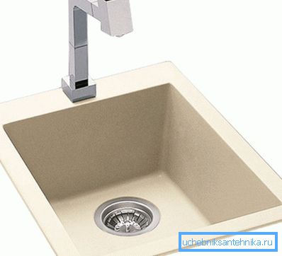 Gömme kompozit lavabo Gömme kompozit lavabo