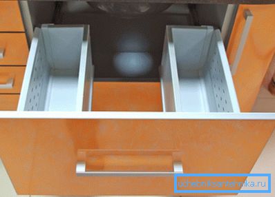 Lavabo altında çekmeceler Lavabo altında çekmeceler