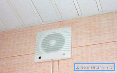 Fanlı egzoz deliği Fanlı egzoz deliği