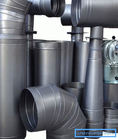 Havalandırma galvanizli sert elemanları. Havalandırma galvanizli sert elemanları.